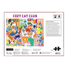 Cozy Cat Club - 1000 Piece Puzzle