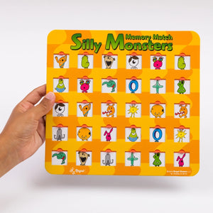 Silly Monster Memory Match Travel Game