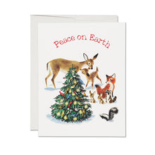 Peaceful Critters Holiday Greeting Card