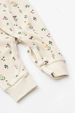 Baby Kimono Tie One-Piece - Fall Flowers