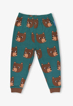 Organic Brown Bear Print Pajamas