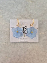 Hydrangea Huggie Earrings - Multiple Colors