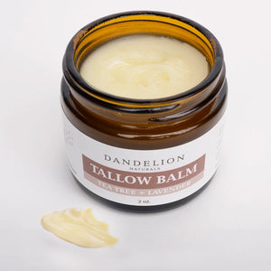 Grass Fed Tallow Balm with Organic Olive Oil