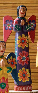 Painted Wooden Angels