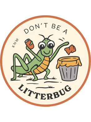 Litterbug Sticker