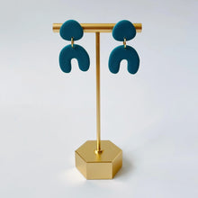 Lulu | Organic Arch Polymer Clay Earrings