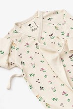 Baby Kimono Tie One-Piece - Fall Flowers