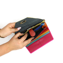 Secret Recycled Leather Clutch