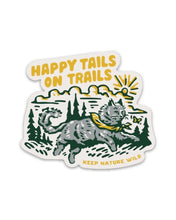 Happy Tails on Trails Sticker (Various Styles)