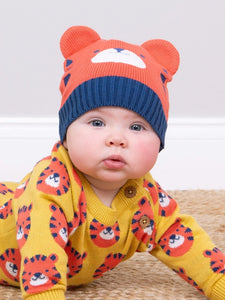 Tiger Organic Cotton Knit Hat