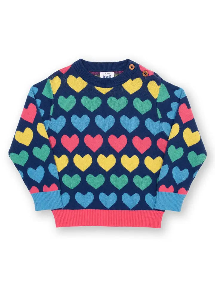 I Love You Organic Cotton Sweater