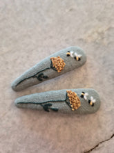 Embroidered Hair Clips – Set of Two (Multiple Styles)