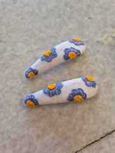 Embroidered Hair Clips – Set of Two (Multiple Styles)