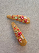 Embroidered Hair Clips – Set of Two (Multiple Styles)