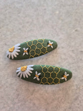 Embroidered Hair Clips – Set of Two (Multiple Styles)
