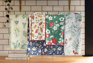 Birds & Boughs Recycled Microfiber Dishtowel
