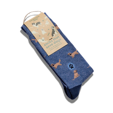 Socks That Save Dogs (Blue Golden Retrievers)