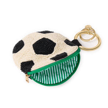 Soccer Beaded Coin Purse