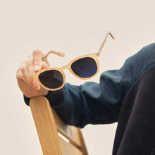 Este - Milky Beige / Gradient Brown Polarized Lens Sunglasses
