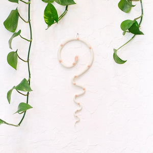 Ceramic Wall Snakes (Multiple Colors)