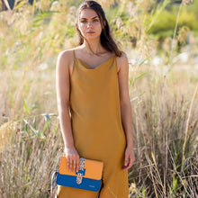 Jana Reversible Recycled Leather Crossbody Bag