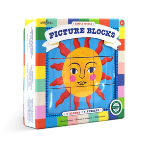 Simple Things Picture Blocks (9 pc Block Puzzle)