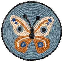 Hand-Beaded Aurora Coasters (Set of 4)