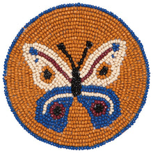 Hand-Beaded Aurora Coasters (Set of 4)