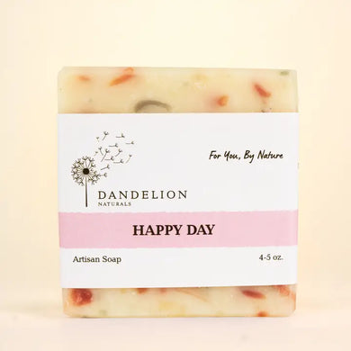Happy Day Bar Soap | Natural Bar Soap | Orange Peppermint