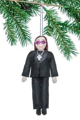 Ozzy Osbourne Fair Trade Felt Ornament