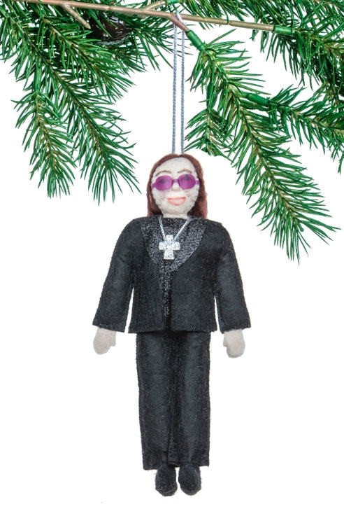 Ozzy Osbourne Fair Trade Felt Ornament