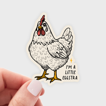 I'm a Little Eggstra Chicken Sticker