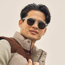 Gram - Crystal Clear Brown / Brown Polarized Lens Sunglasses