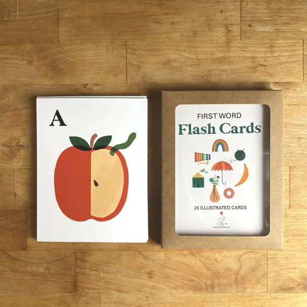 First Word Child Flash Cards