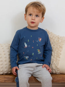Snow Run Organic Long Sleeve T-Shirt