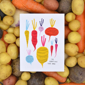 Rooting for You Greeting Card