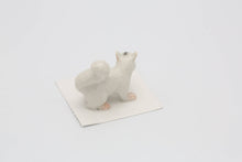 Bree White Squirrel Porcelain Miniature