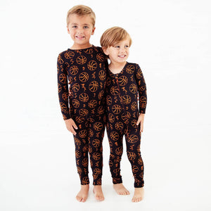 Hoop Dreams Two Piece Basketball Pajamas Set