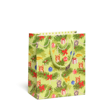 Meowy Christmas Gift Bag (Medium)
