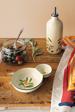 Olive Divided Dish