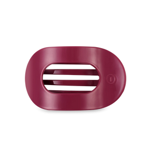 Wild Side Magenta - Flat Round Hair Clip