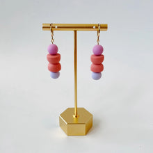 Geneva | Chunky Beaded Polymer Clay Earrings