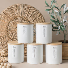 White Do Good Candles With Bamboo Lid Collection (12 oz - Multiple Scents)