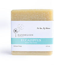 Eucalyptus Tallow Bar Soap | Tallow Skin Care | Tallow Soap