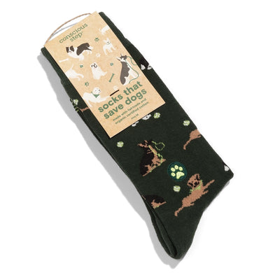 Socks That Save Dogs (Green Go Fetch)