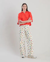 Mini Flower Straight Leg Pants  - 100% Recyled Cotton