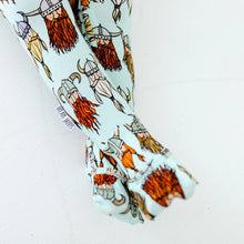 Kids Nordic Dreams Vikings Bamboo Convertible Footie Pajamas