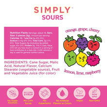 Simply Sours - Naturally Flavored Hard Candies (Multiple Flavors)