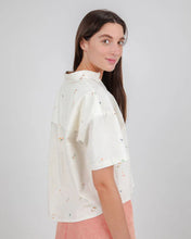 Beach Please Cropped Blouse – Linen & Organic Cotton