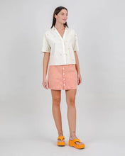 Beach Please Cropped Blouse – Linen & Organic Cotton